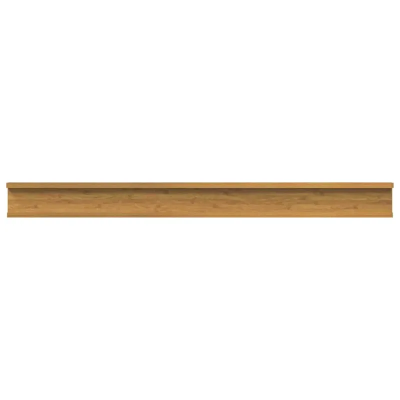 Sieninė lentyna 4 pcs Smėlio 100 x 9 x 3 cm Apdirbta mediena