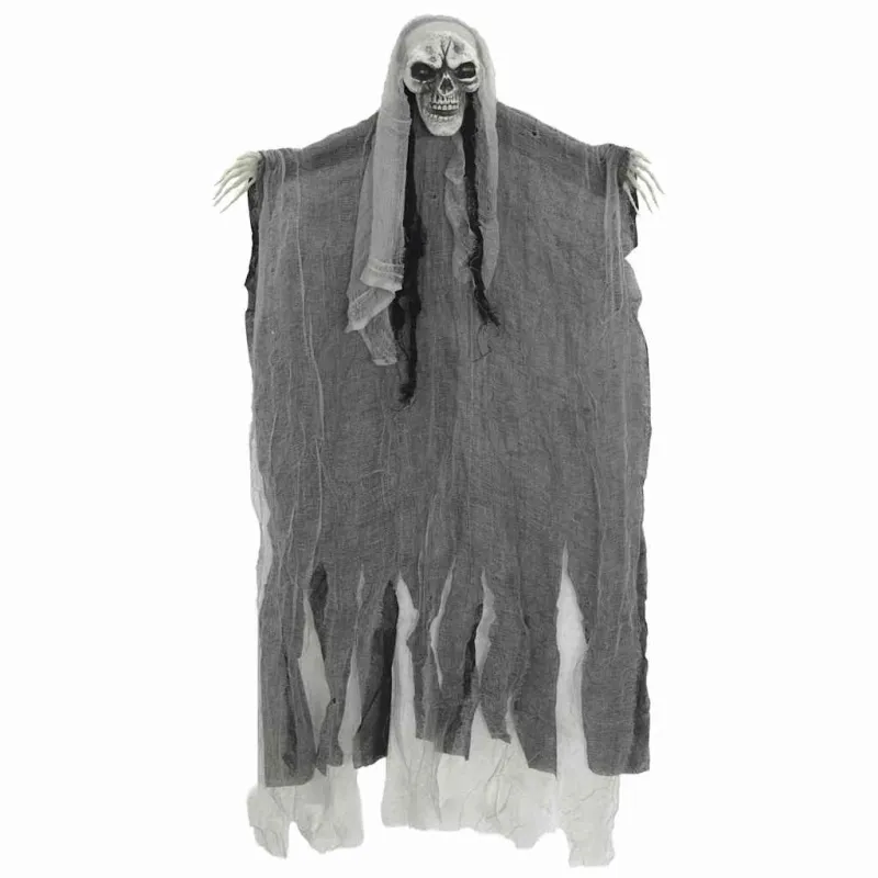 Helovino Kabančios Ghost 3 pcs Juoda 66 x 110 cm Poliesteris