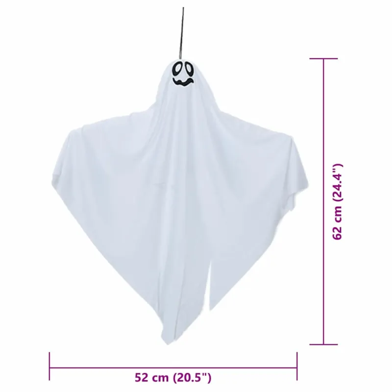 Helovino Kabančios Ghost 3 pcs Balta 52 x 62 cm Poliesteris
