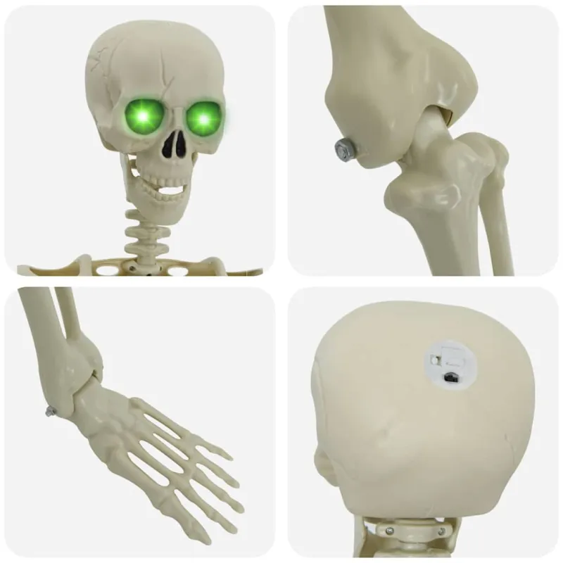 Helovino Skeleton Balta 155 x 38.5 cm Plastmasė