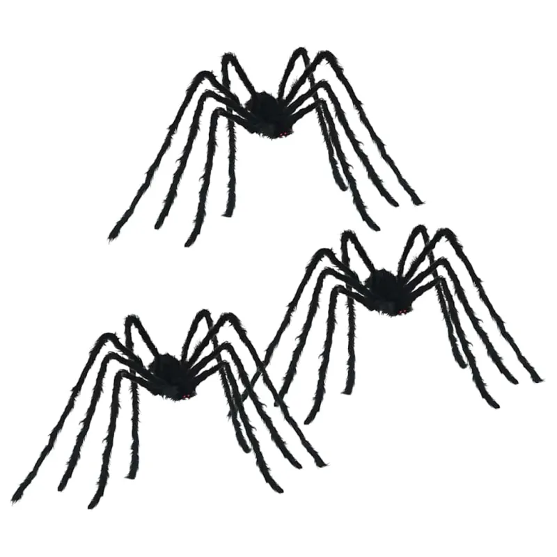 Helovino voro dekoracija 3 pcs Juoda 200 cm
