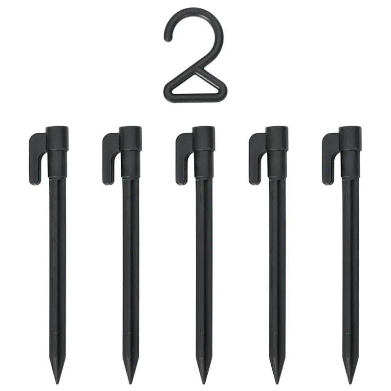 Helovino voro dekoracija su voratinkliais 4 pcs Juoda ir balta