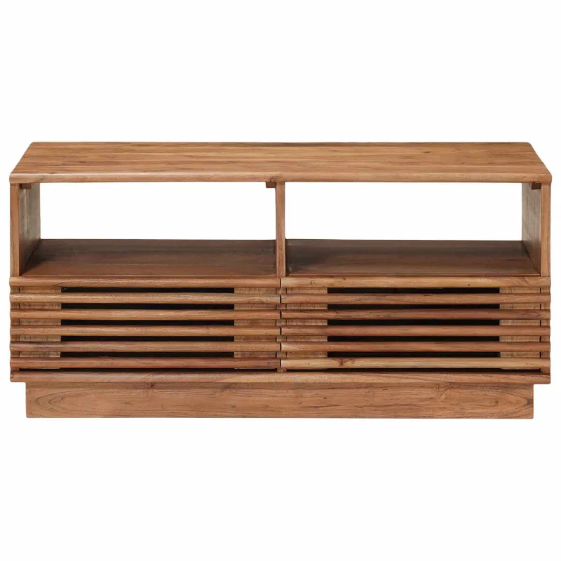 Rankų darbo kavos stalas Teak medžio rudas 85 x 45,5 x 40 cm
