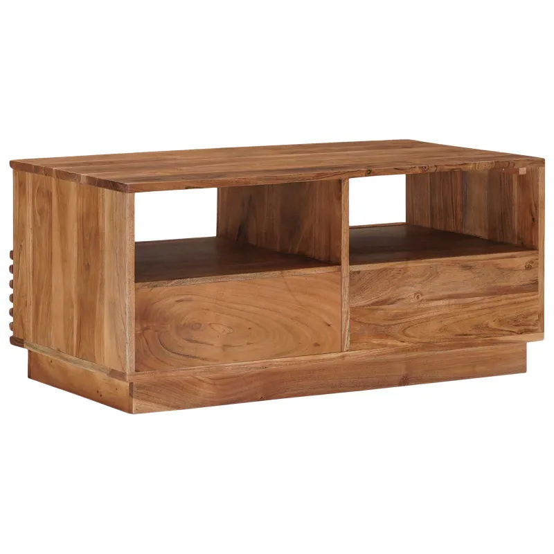 Rankų darbo kavos stalas Teak medžio rudas 85 x 45,5 x 40 cm