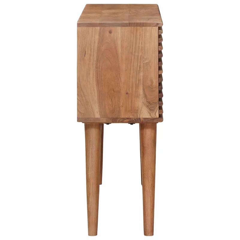 Rankų darbo pabaigos stalas Tekšinis rudas 100 x 30 x 75 cm