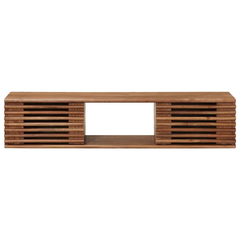 Televizoriaus spintelė su saugykla Natūrali 105 x 30 x 22,5 cm