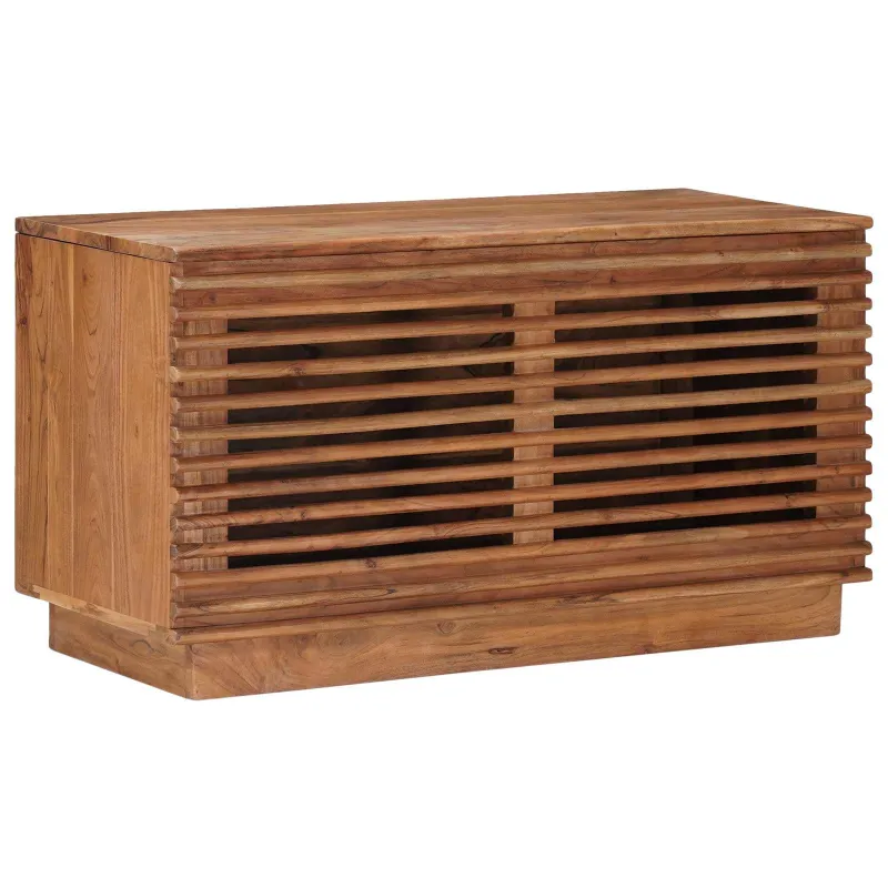 Saugojimo dėžė su saugykla Natūrali 85 x 40 x 46 cm