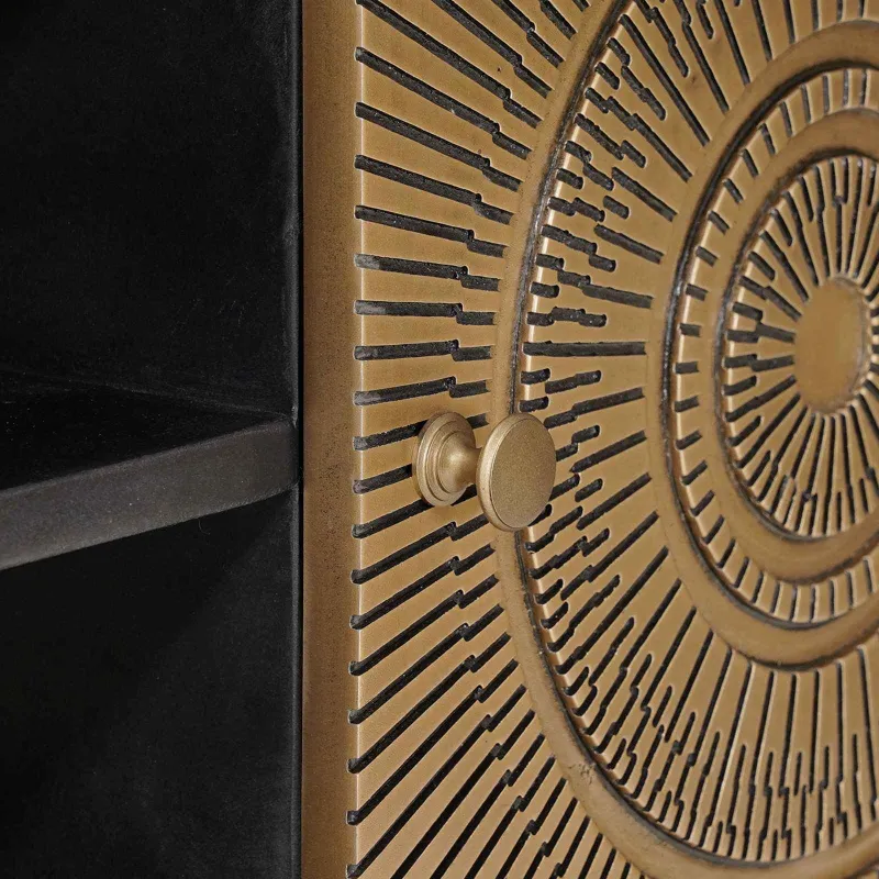 Televizoriaus spintelė su lentyna Žalvaris 105 x 30 x 35 cm