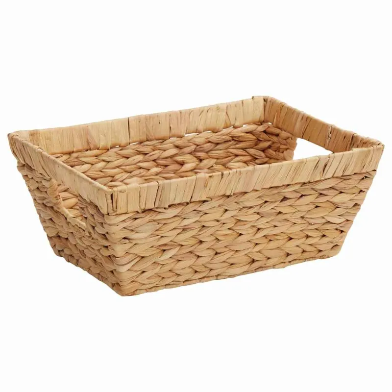 Laikymo krepšiai 2 pcs Natūrali 38 x 28 x 15 cm