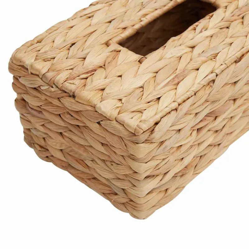 Servetėlių dėžutės dangčiai 2 pcs Vandens hiacintas Natūrali