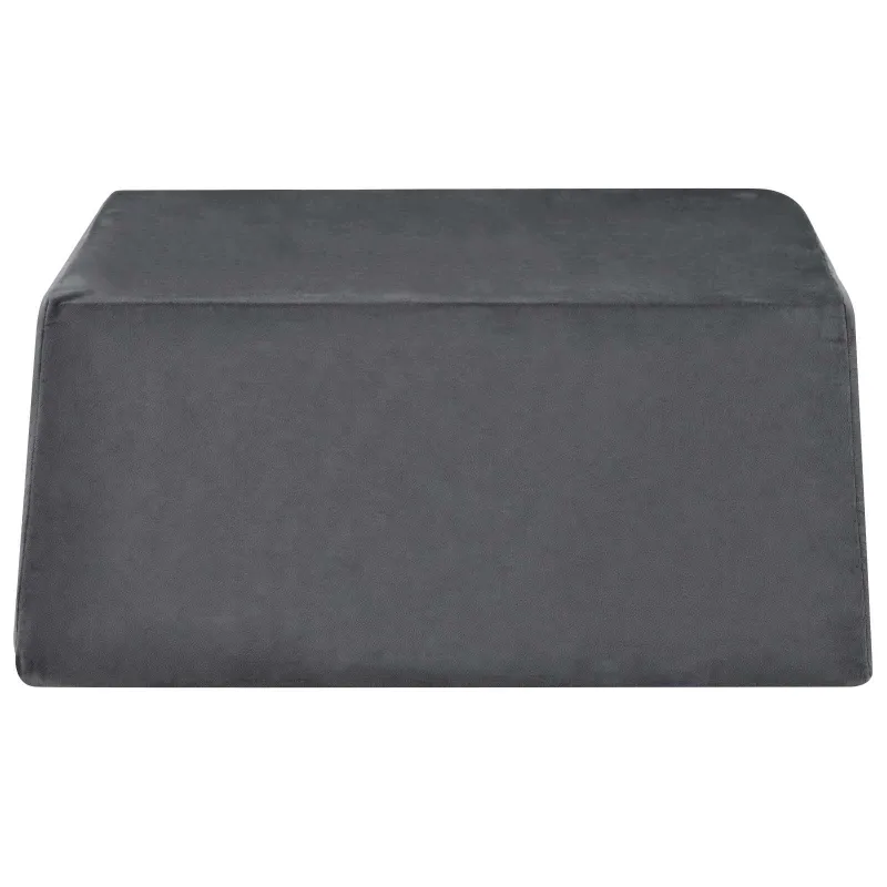Koja pagalvė Paprastas Pilka 63 x 52 x 19 cm PU putos