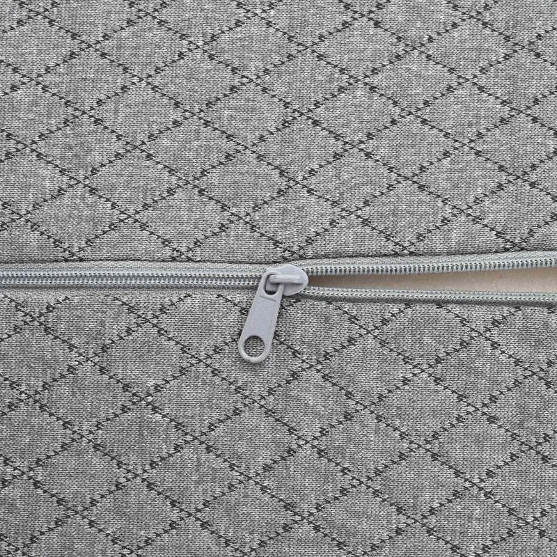 Koja pagalvė Geometrinis Pilka 52 x 20 x 11 cm Atminties putos