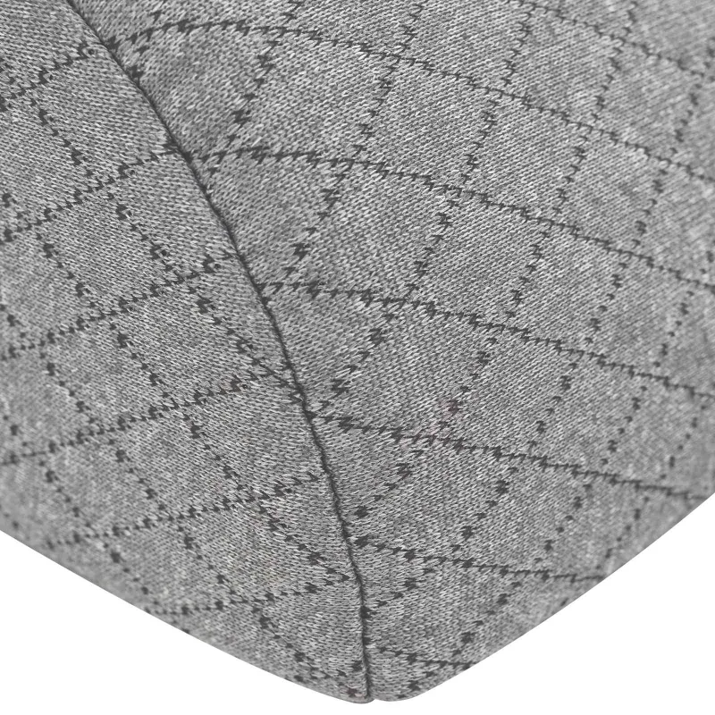 Koja pagalvė Geometrinis Pilka 52 x 20 x 11 cm Atminties putos
