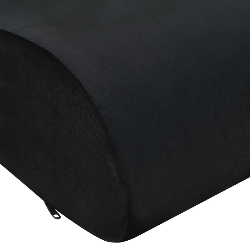 Sėdynės pagalvėlė Paprastas Juoda 40 x 40 x 13 cm PU putos