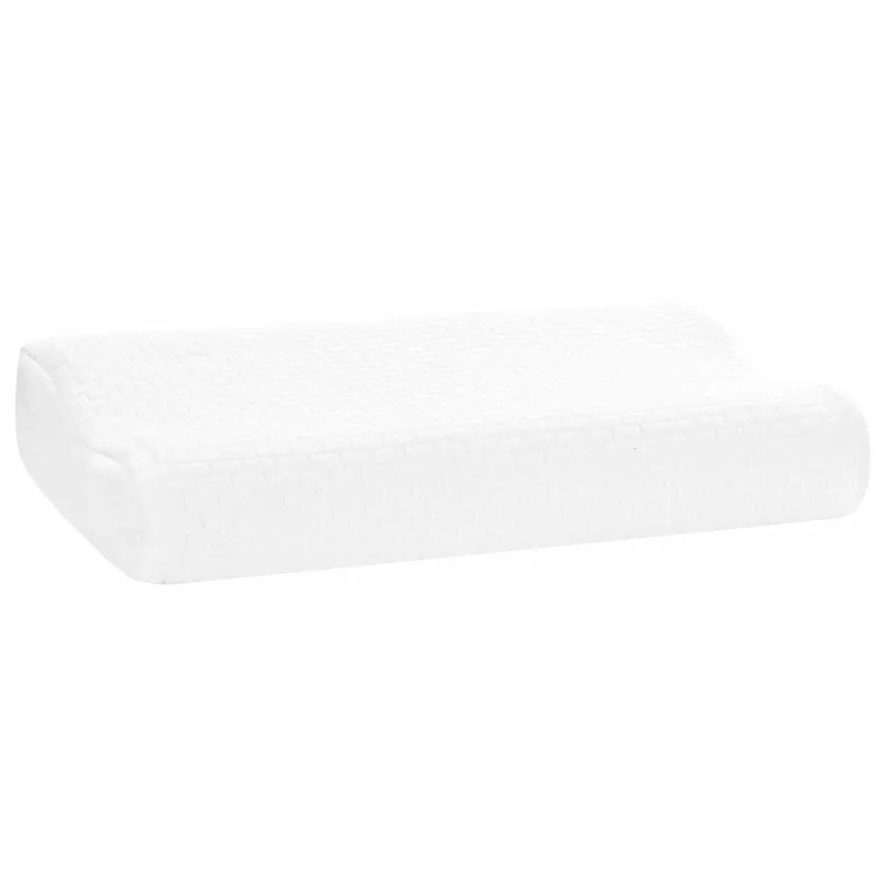 Miegamoji pagalvė Balta 50 x 30 x 10,5 cm Atminties putos