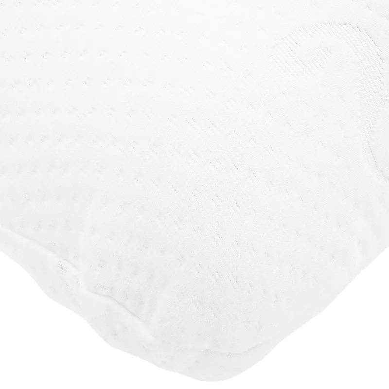 Miegamoji pagalvė Balta 60 x 40 x 13 cm Gelinis atminties putų