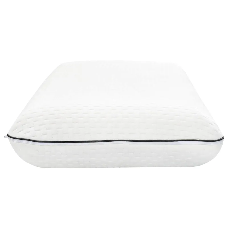 Miegamoji pagalvė Paprastas Balta 80 x 40 x 12 cm Gelio putos