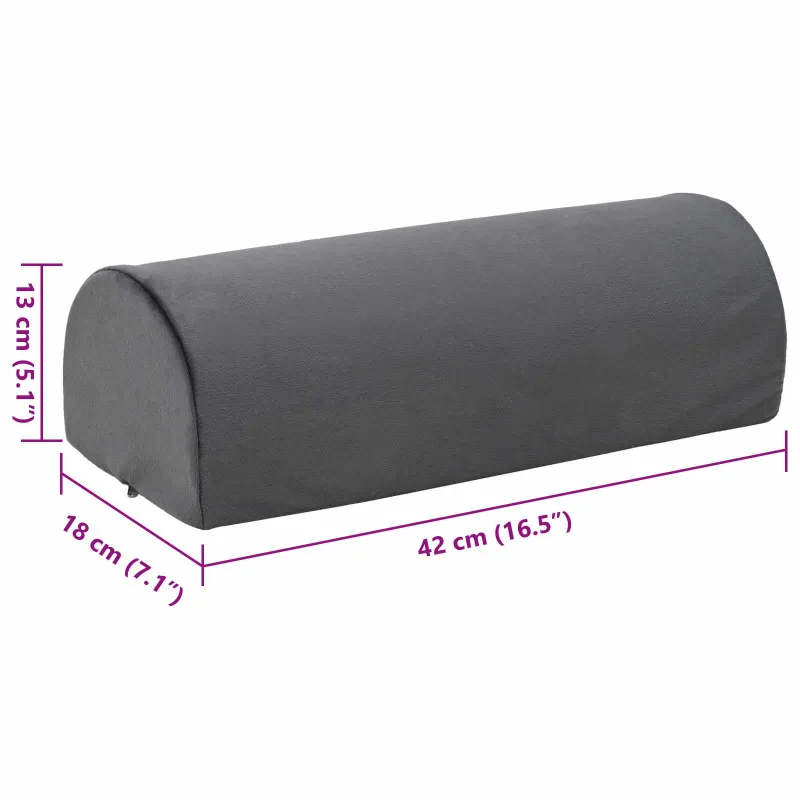Pėdų atrama pagalvė Paprastas Pilka 42 x 18 x 13 cm PU putos