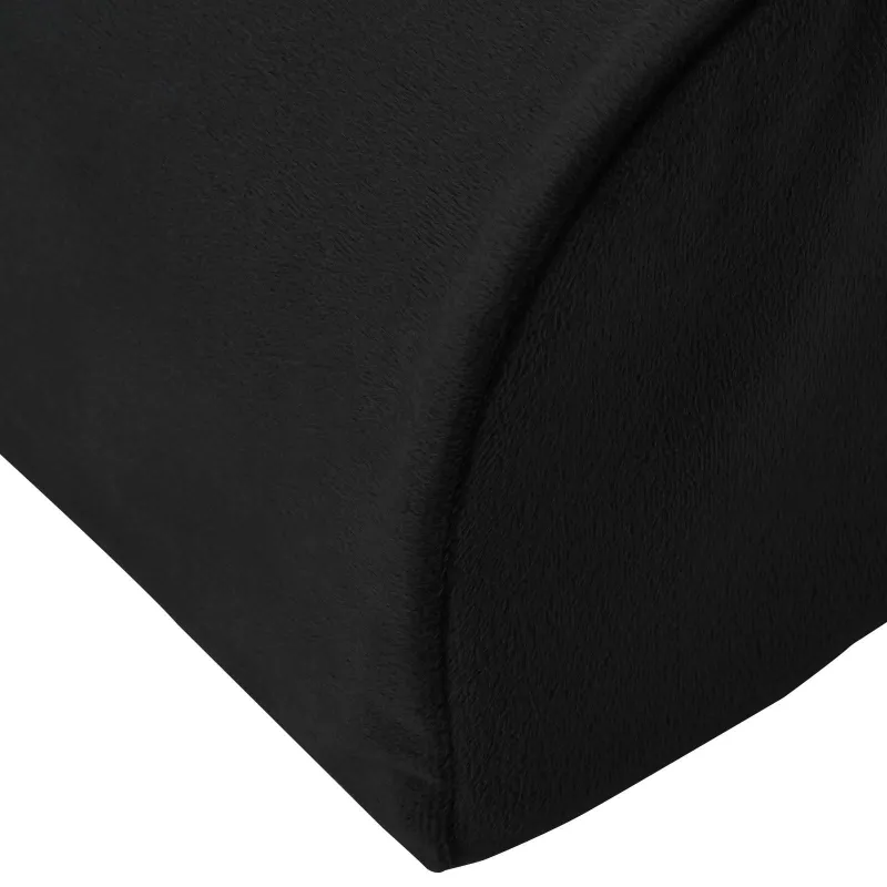 Pėdų atrama pagalvė Paprastas Juoda 42 x 18 x 13 cm PU putos