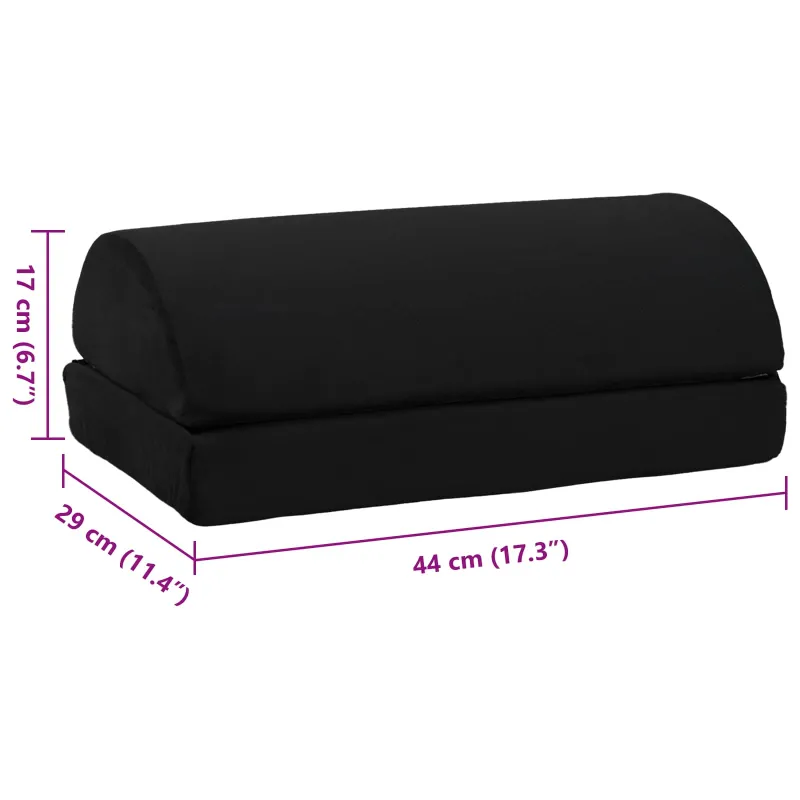 Paprastas Juoda 44 x 29 x 17 cm PU putos