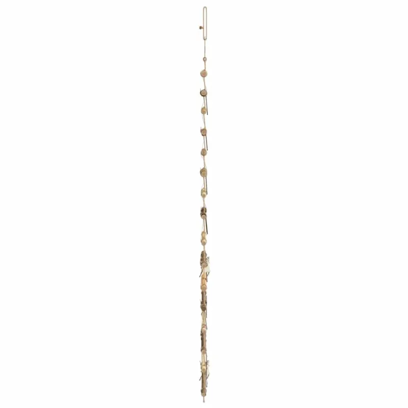 Kalėdų eglutė su 80 LED Natūrali 150 cm masyvi uosio mediena