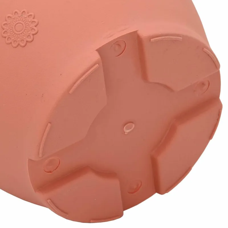Apvalus gėlių vazonas 24 pcs Raudona plyta Ø 34 x 28 cm