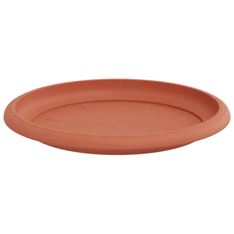 Apvalus gėlių padėklas 6 pcs Raudona plyta Ø 17,5 x 2 cm