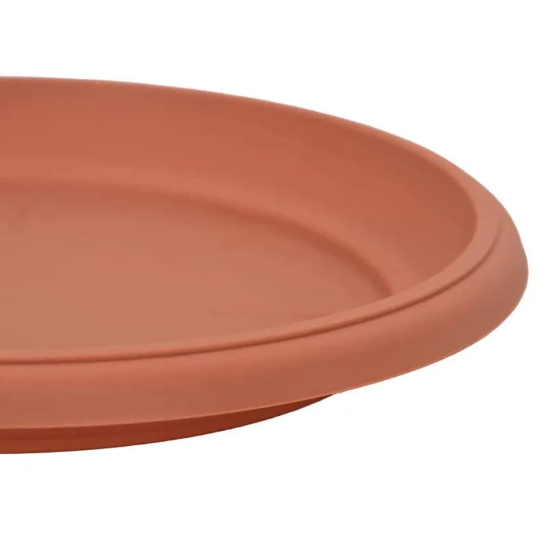 Apvalus gėlių padėklas 6 pcs Raudona plyta Ø 17,5 x 2 cm