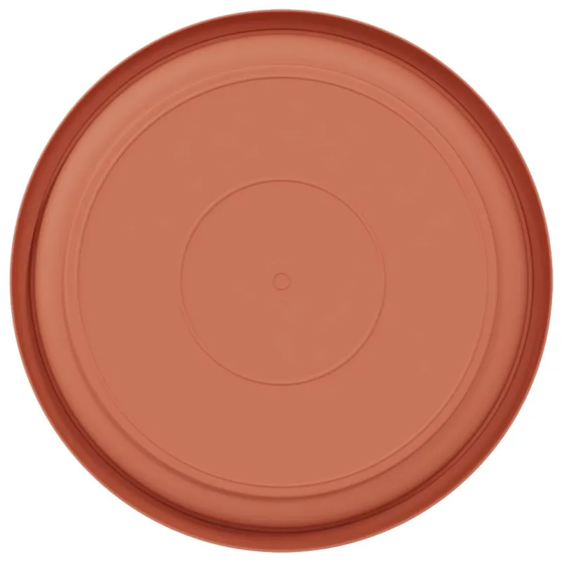 Apvalus gėlių padėklas 6 pcs Raudona plyta Ø 19 x 2 cm
