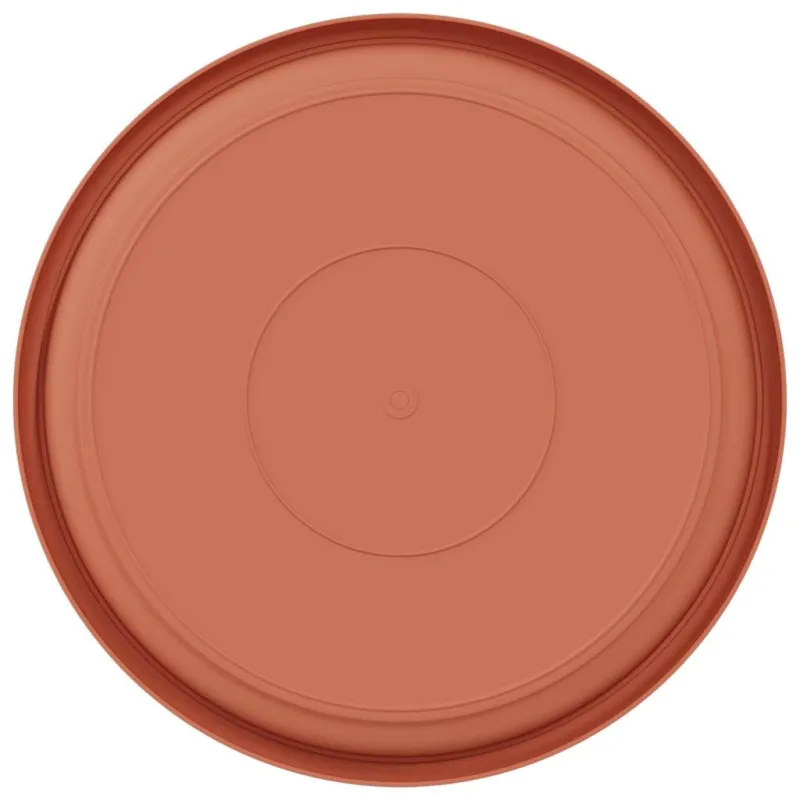 Apvalus gėlių padėklas 6 pcs Raudona plyta Ø 27 x 2,5 cm