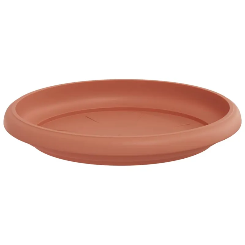 Apvalus gėlių padėklas 24 pcs Raudona plyta Ø 14 x 2 cm