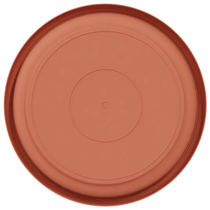 Apvalus gėlių padėklas 24 pcs Raudona plyta Ø 14 x 2 cm