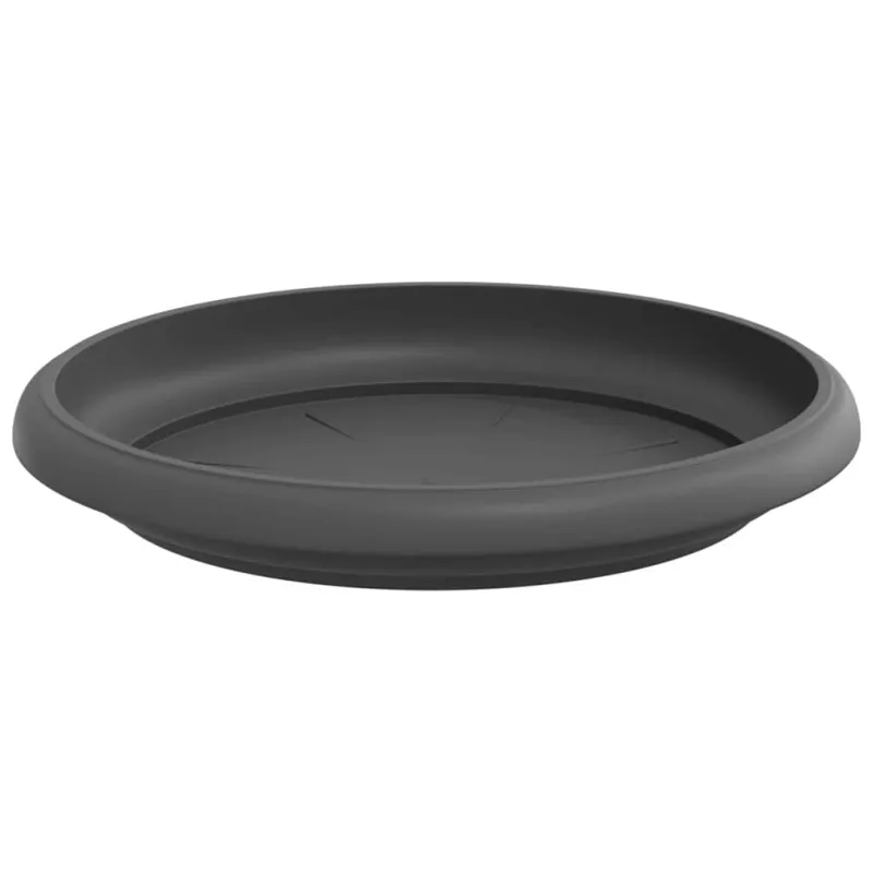 Apvalus gėlių padėklas 24 pcs Juoda Ø 14 x 2 cm Plastmasė