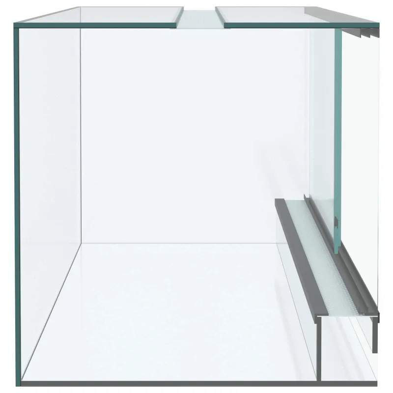 Terariumas su saugykla Skaidrus 50 x 30 x 30 cm Stiklas