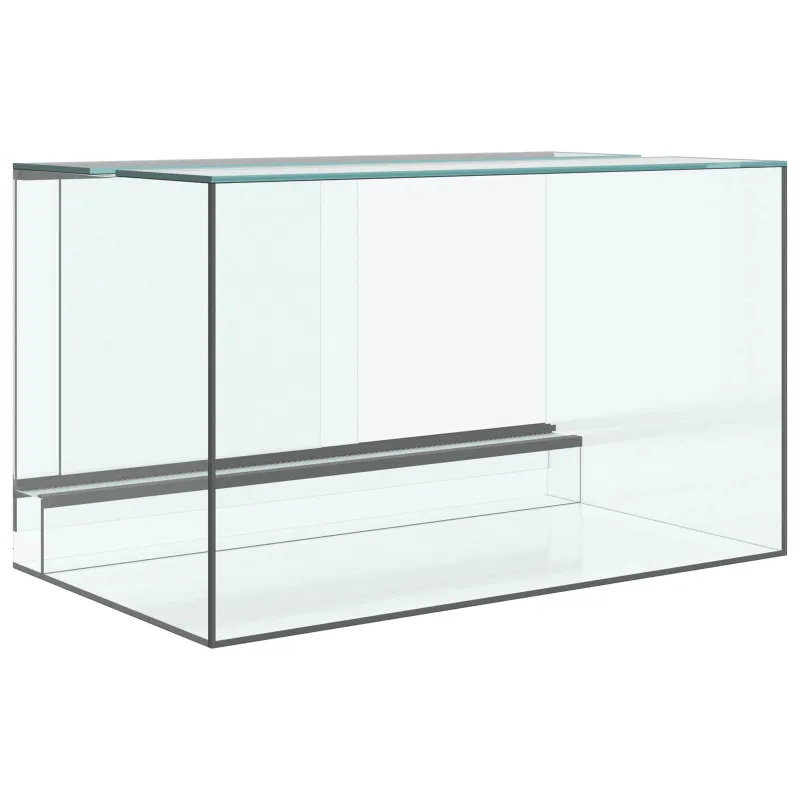 Terariumas su saugykla Skaidrus 50 x 30 x 30 cm Stiklas