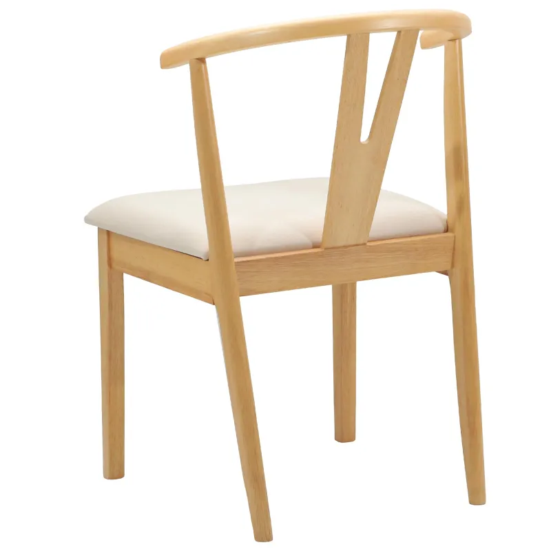 Valgomasis krėslas 2 pcs Natūralus ir šviesus