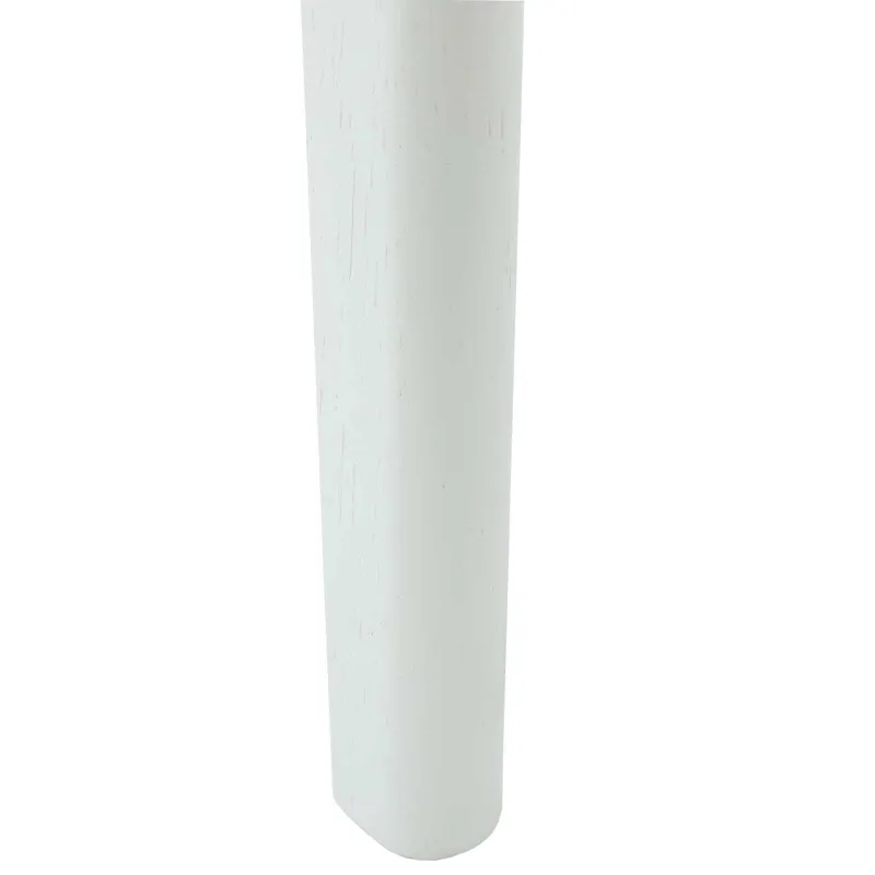 Valgomasis krėslas 2 pcs Balta ir balta Kietas gumos medis