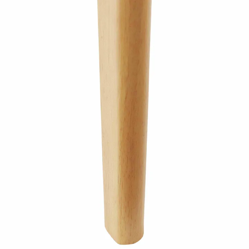 Valgomasis krėslas 2 pcs Natūralus ir šviesus