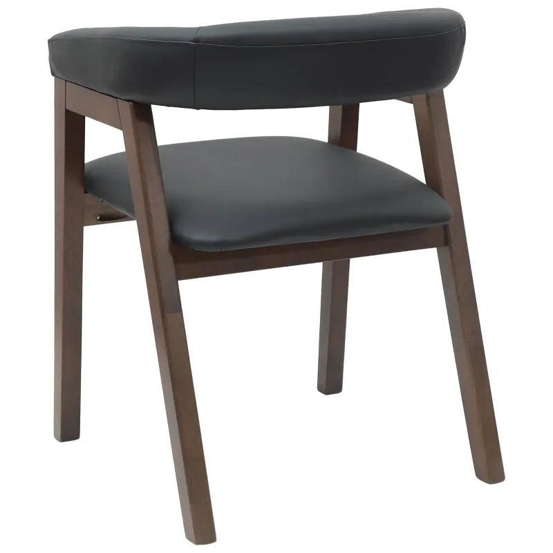 Valgomojo kėdės 2 pcs Šviesiai rudas 54 x 57 x 73 cm