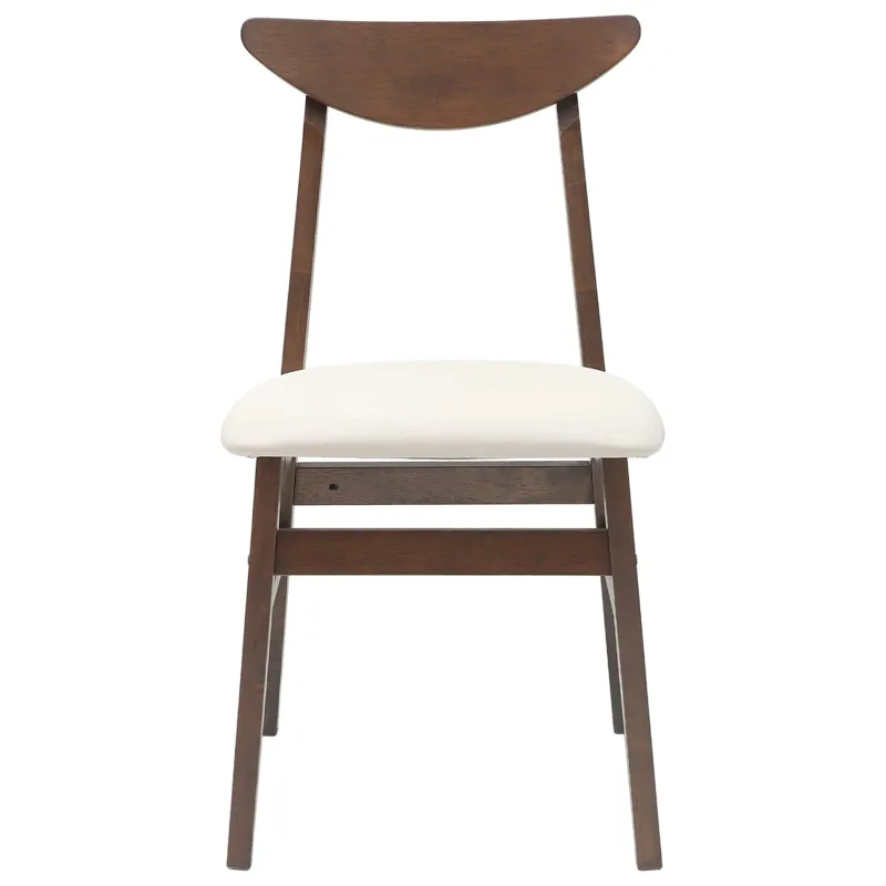 Valgomojo kėdės 2 pcs Šviesiai rudas 42 x 47.5 x 81 cm