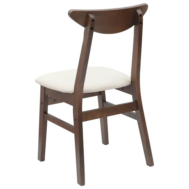 Valgomojo kėdės 2 pcs Šviesiai rudas 42 x 47.5 x 81 cm