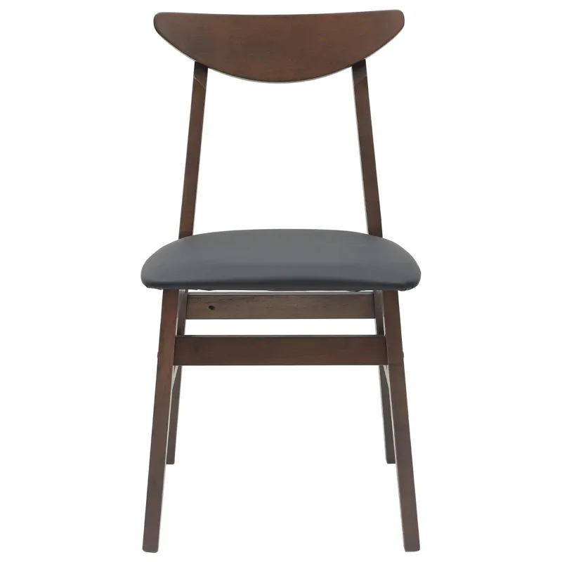 Valgomojo kėdės 2 pcs Šviesiai rudas 42 x 47.5 x 81 cm