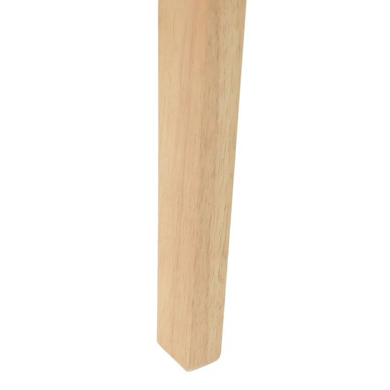 Valgomojo kėdės 2 pcs Natūrali 42 x 47.5 x 81 cm