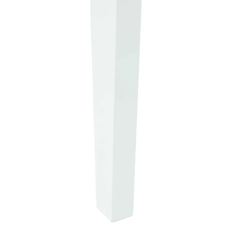 Valgomojo kėdės 2 pcs Balta 42 x 47.5 x 81 cm