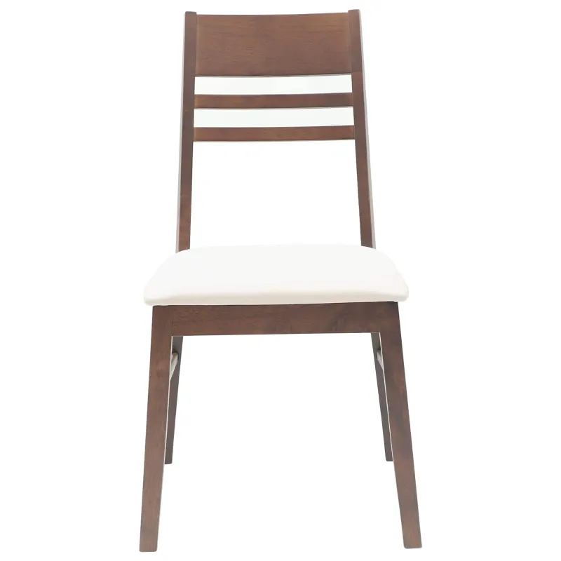 Valgomojo kėdės 2 pcs Šviesiai rudas 43 x 54 x 89 cm