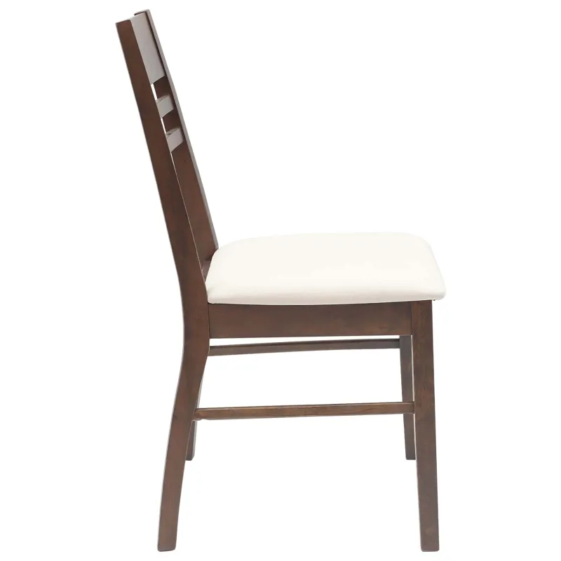 Valgomojo kėdės 2 pcs Šviesiai rudas 43 x 54 x 89 cm