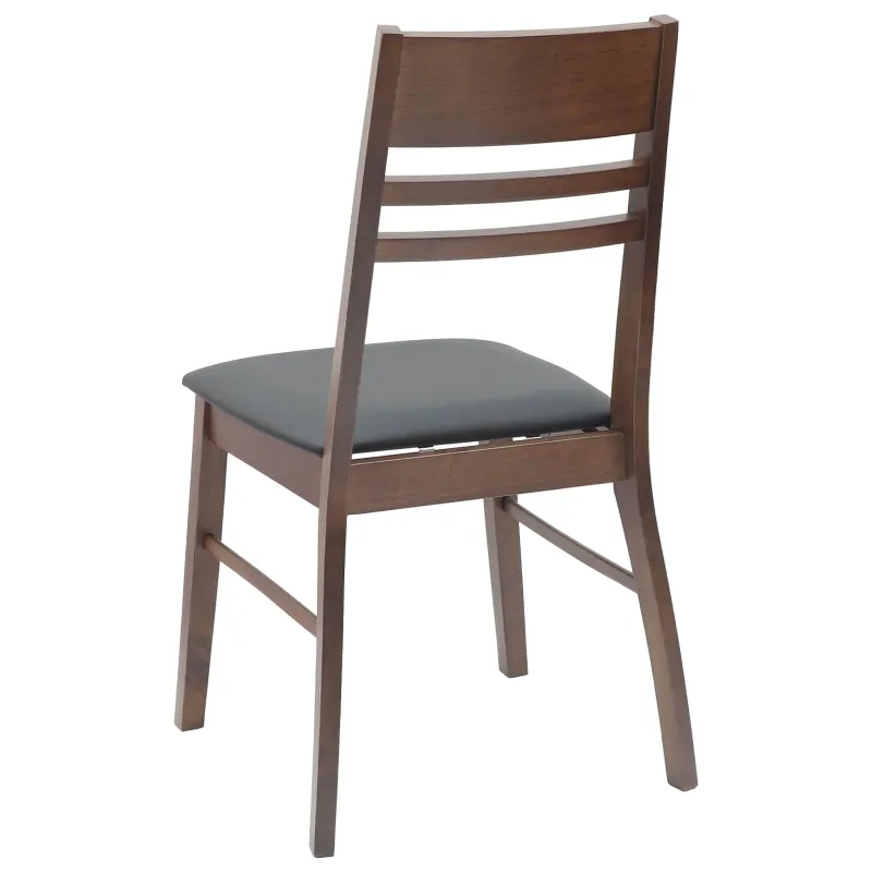 Valgomojo kėdės 2 pcs Šviesiai rudas 43 x 54 x 89 cm
