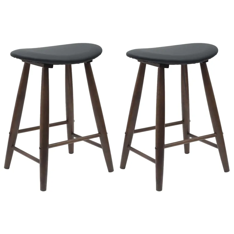 Valgomojo kėdės 2 pcs Šviesiai rudas 46 x 37 x 63 cm