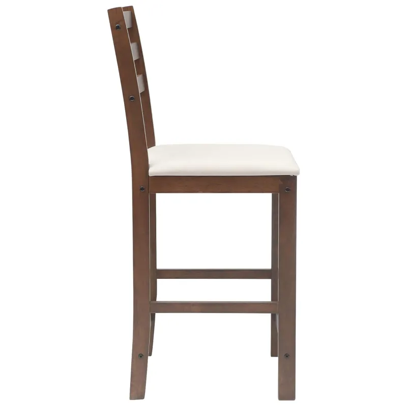 Valgomojo kėdės 2 pcs Šviesiai rudas 40 x 47,5 x 99,5 cm