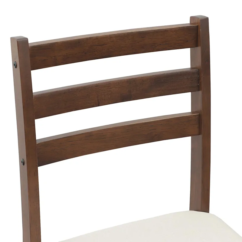 Valgomojo kėdės 2 pcs Šviesiai rudas 40 x 47,5 x 99,5 cm